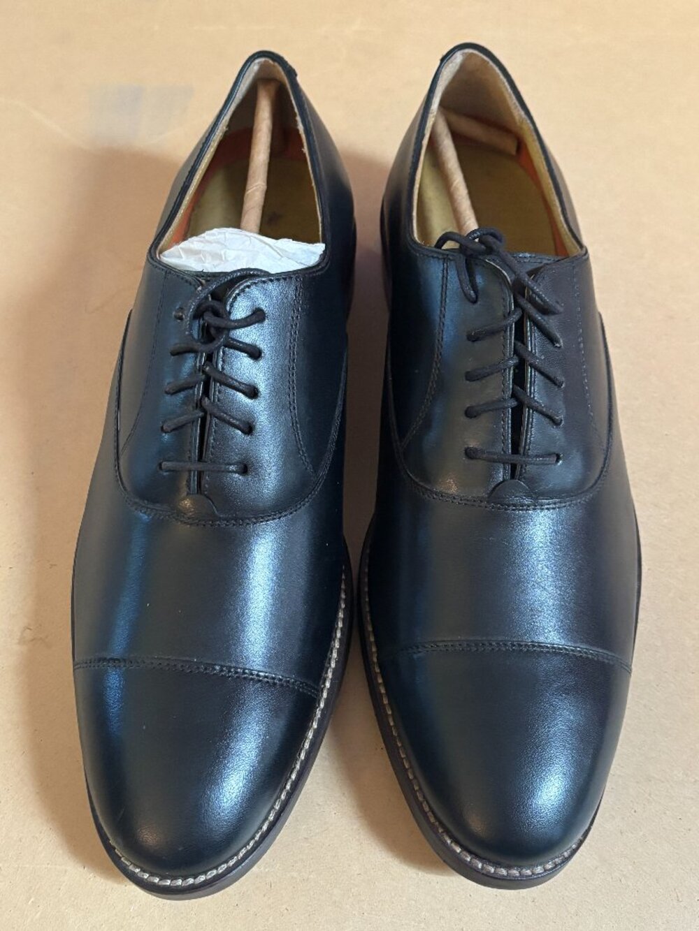 Cole Haan Men's Lenox Hill Cap Oxford Leather Dress Shoes SIZE 8.5M